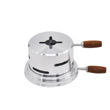 Aluminum Hookah Charcoal Holder Shisha Narguile Smoking Accessories Shisha Hookah Lotus Heat Management System